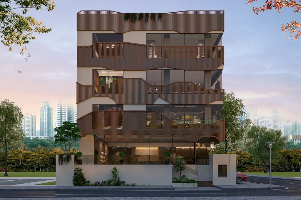 FOUR 94, Basaveshwara Nagar, Bengaluru, architectural render